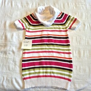 Gymboree girls size 7/8 or Medium Fall Homecoming line tunic sweater VGUC